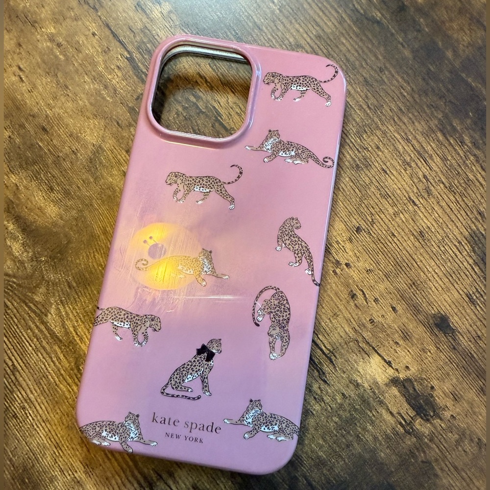 Kate Spade iPhone cheetah Case